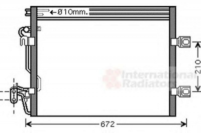 VAN WEZEL 30005392 -  Конденсатор, кондиционер